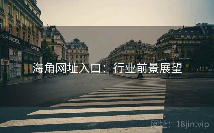 海角网址入口：行业前景展望