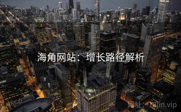 海角网站：增长路径解析